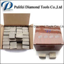 China Diamond Tools Factory Made Stone Segment Brazed Diamond Disc